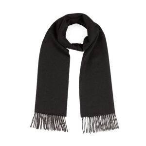 100% Pure Baby Alpaca Wool Scarf, Solid Natural Dye-free Colors for Men & Women